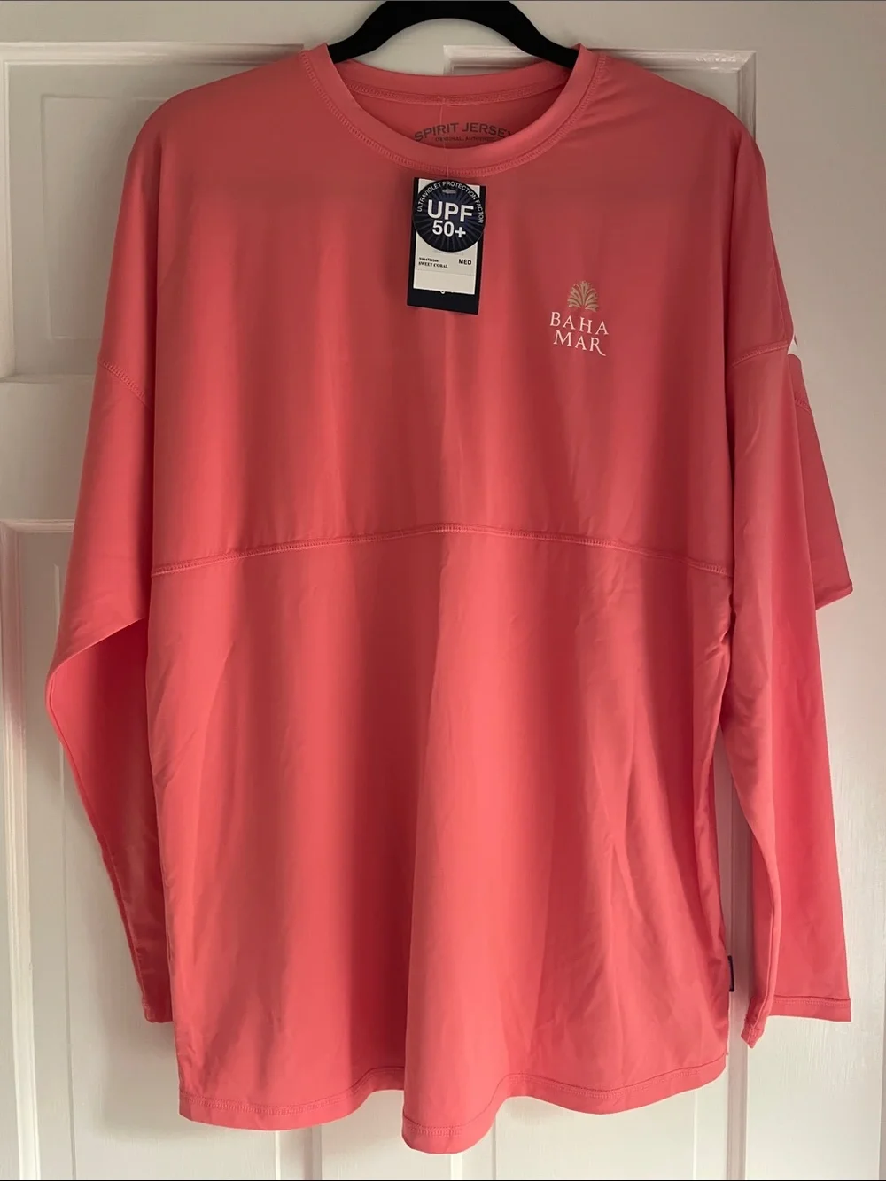 Baha Mar Men’s Coral Long-Sleeve UPF 50+ Rash Guard